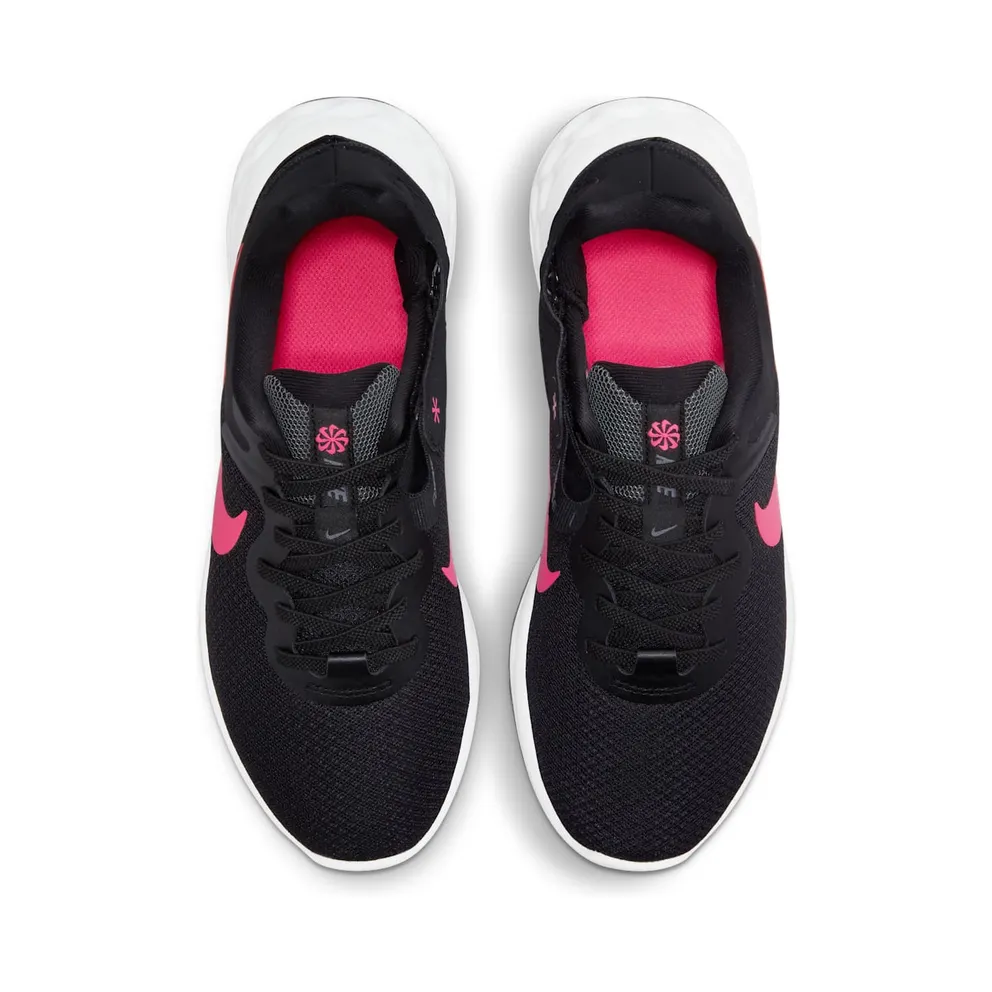 Nike Revolution 6 FlyEase Next Nature Eenvoudig aan and uit te trekken (straat) Black (DC8997002)