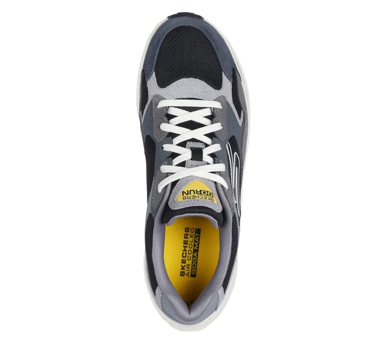 Skechers GO RUN Consistent 2.0 – Retro Runner V1 – Houtskool / Black – “Grey” (220872 CCBK)