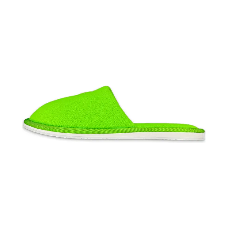 Chrome Hearts Hotel Slippers “Neon Green” (CHRM1450)