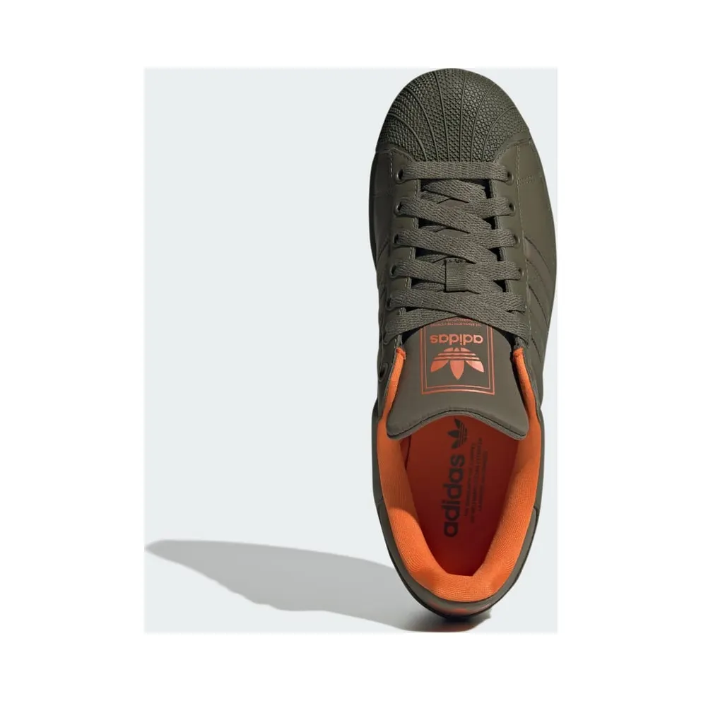 Adidas Superstar II Olive Strata / Olive Strata / Orange (JI0096)