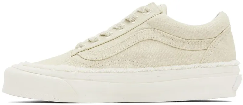 Vans OG Old Skool LX “Raw Edge” Vintage White (VN0A5FBE0VW1)