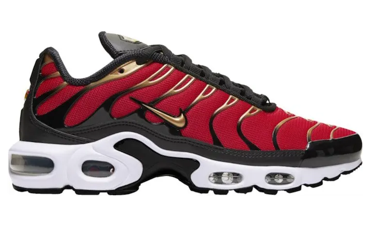 Nike Air Max Plus University Red Gold Black (CU4919-600)