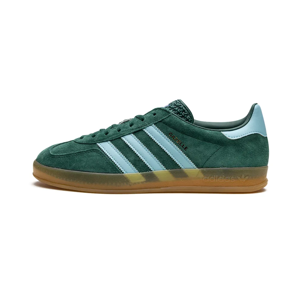 adidas Gazelle Indoor Schuh Collegiate Green / Hazy Sky / Victory Gold (IG9979)