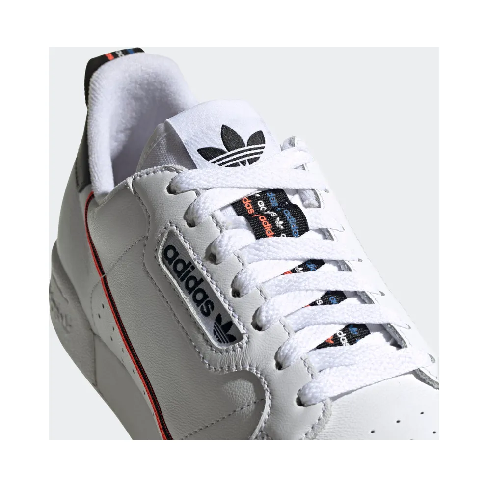 Adidas Continental 80 ‘White Solar Red’ Cloud White/Core Black/Solar Red (FW5815)
