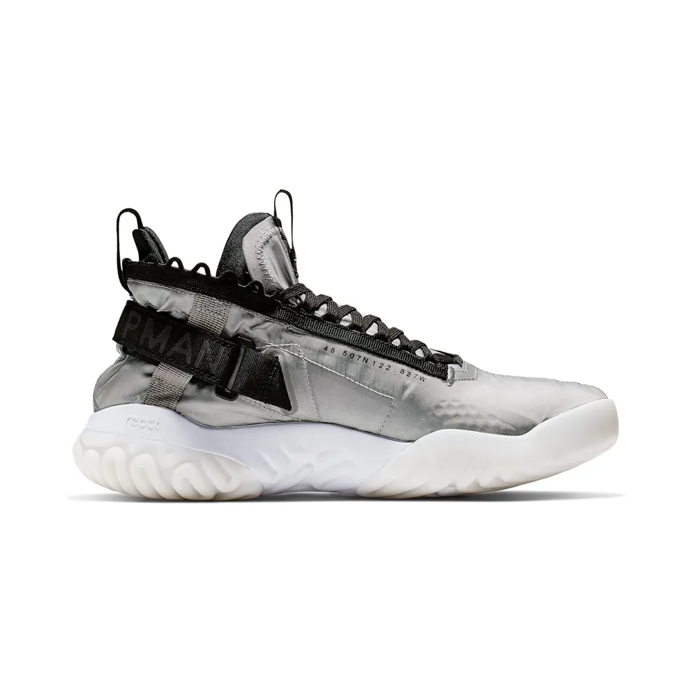 Jordan Proto React Metallic Silver Metallic Silver/Black-Pure Platinum (BV1654-002)
