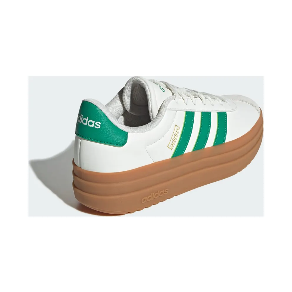 Adidas VL Court Bold Core White / Court Green / Gold Metallic (JQ7832)