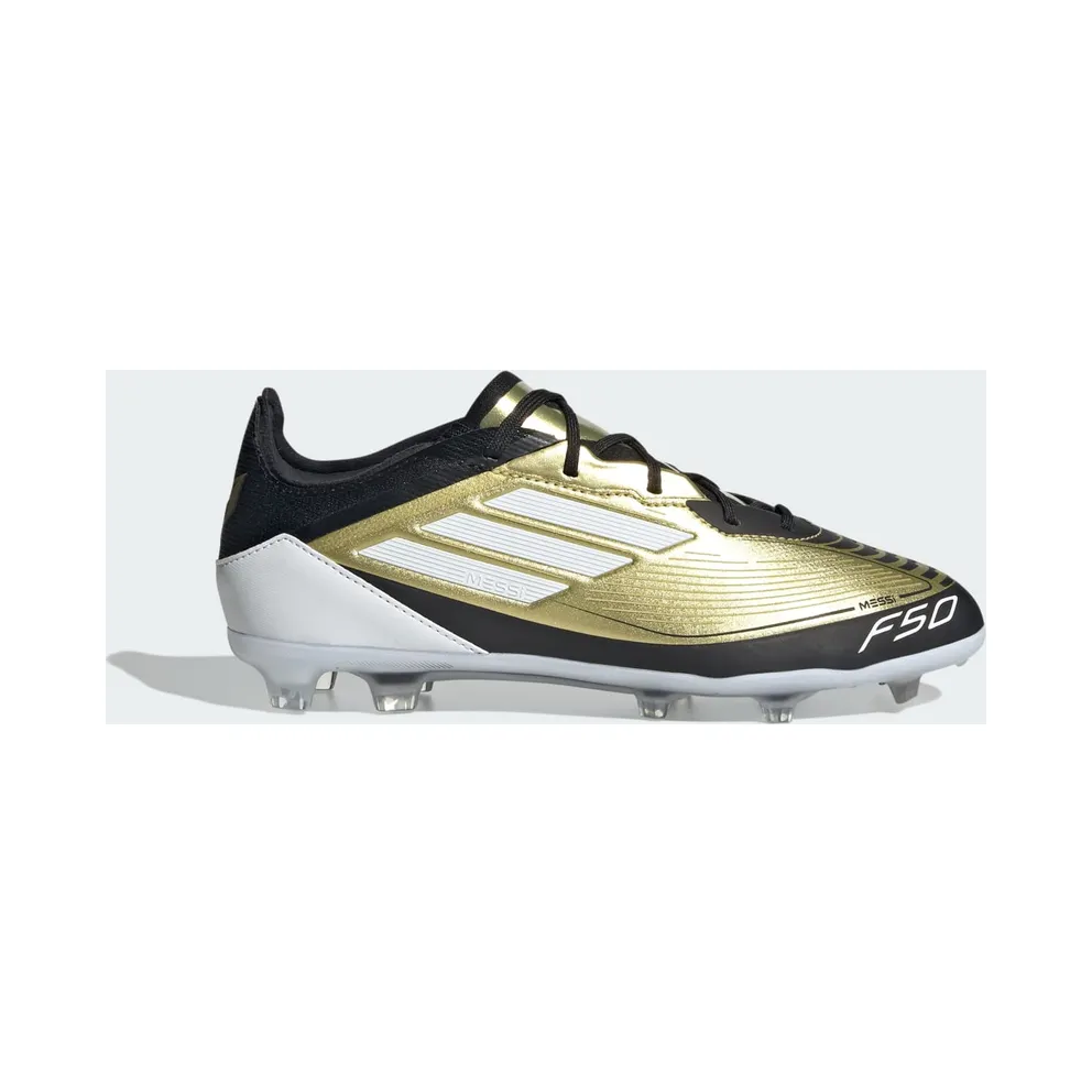 adidas F50 Pro FG Messi Gold Metallic Cloud White Core Black (IF6917)