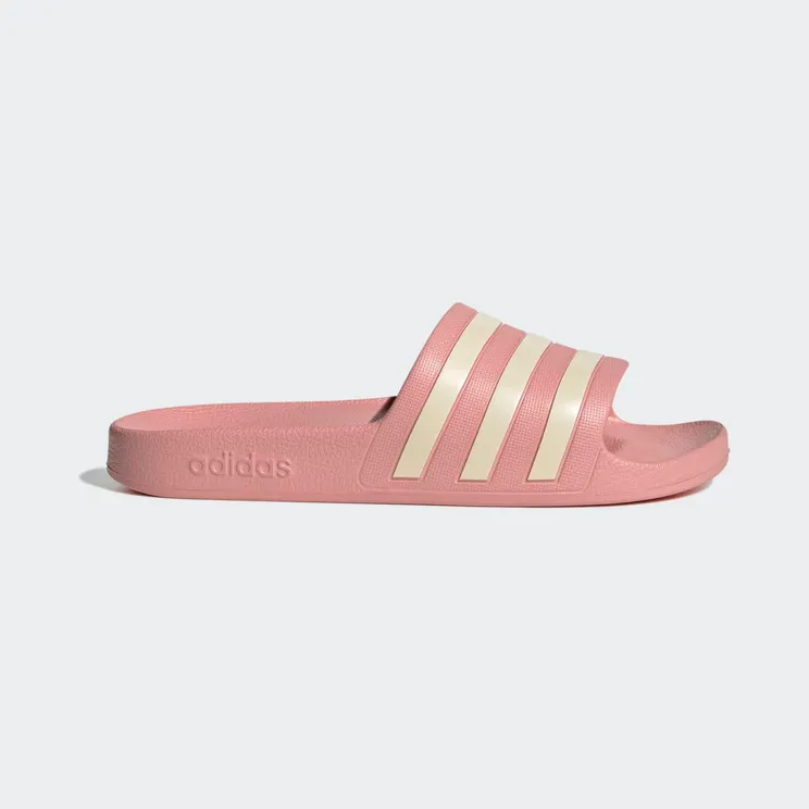 adidas Adilette Aqua Slides “Wonder Mauve / Wonder White / Wonder Mauve” (GZ5877)