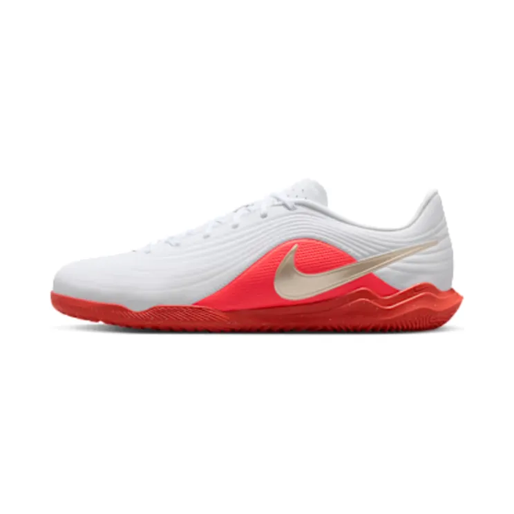 Nike Tiempo Maestro Club Indoor/Court Low-Top “White/Bright Crimson/Blur” (IB4486-100)