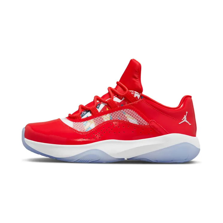 Air Jordan 11 CMFT Low Barcelona “Chile Red / White” (DQ0874-600)