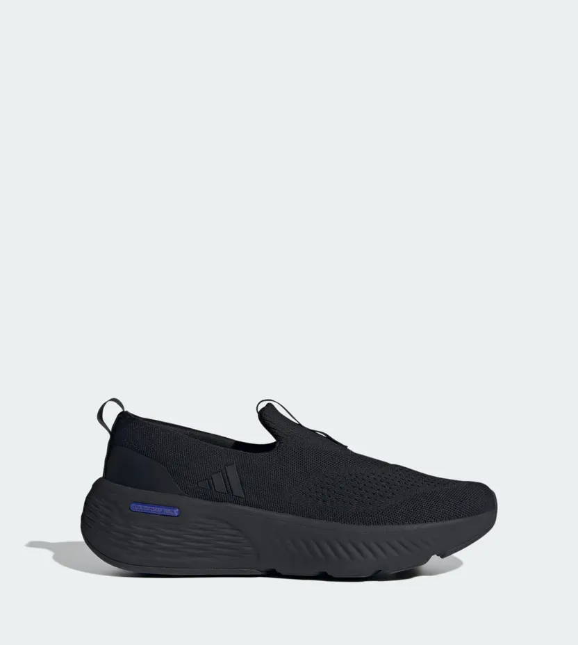 Adidas Cloudfoam Go Lounger Core Black / Core Black / Lucid Blue (ID4019)