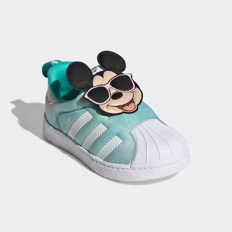 Adidas Disney Superstar 360 Semi Mint Rush / Core Black / Cloud White (GY9151)