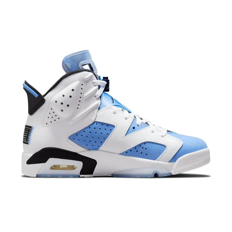 Air Jordan 6 Retro UNC White (GS) (CT8529-410)