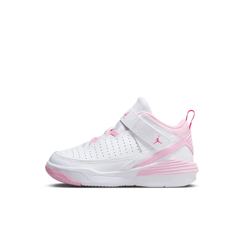 Jordan Max Aura 5 White Fierce Pink Medium Soft Pink (FD8790-116)