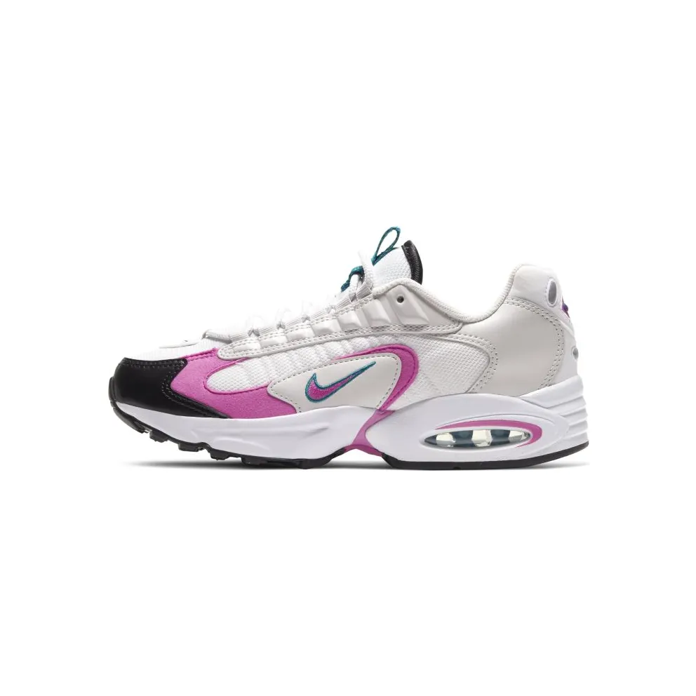 Nike Air Max Triax 96 White (W) White/Bright Spruce-Platinum Tint-Active Fuchsia (CQ4250-102)