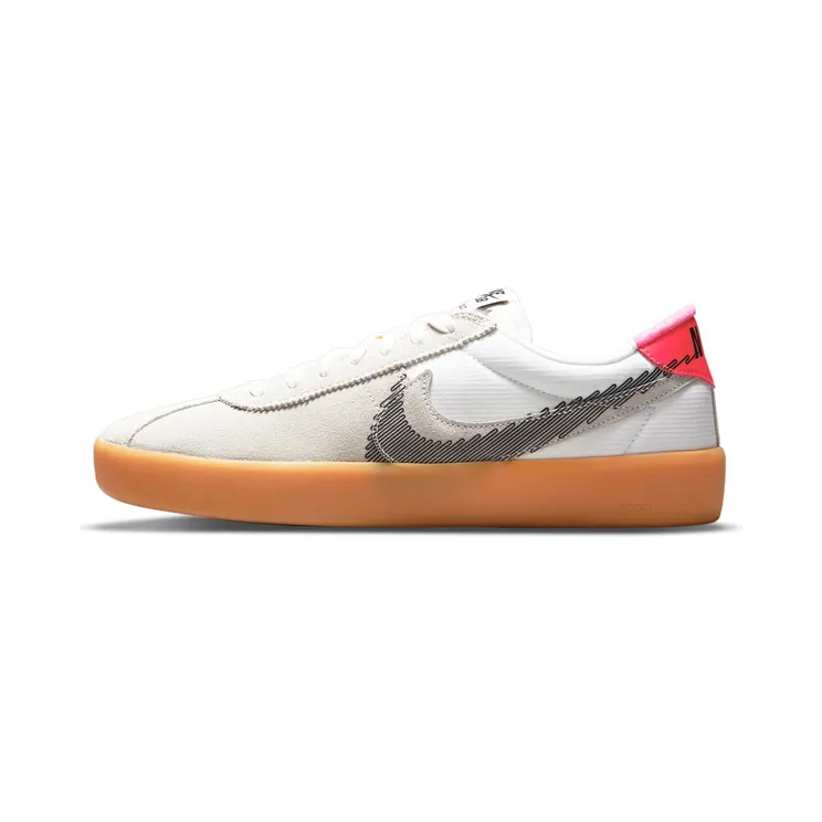 Nike SB Brown React T “Summit White / Bright Crimson / Black” (CV5980-101)