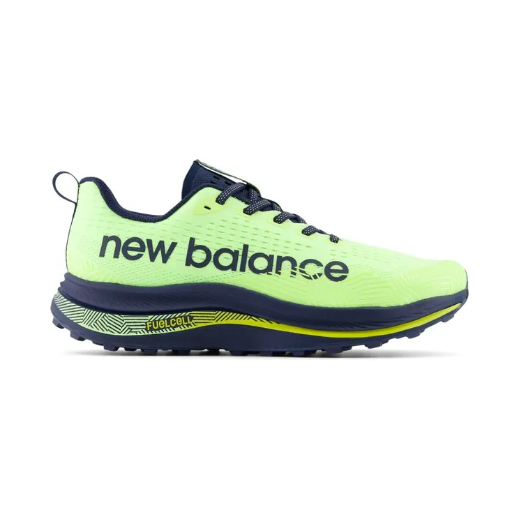 New Balance FuelCell SuperComp Trail Bleached Lime Glow Navy (MTTRXCC)