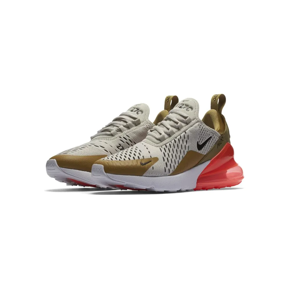 Nike Air Max 270 Flat Gold (W) Flat Gold/Black-Light Bone-White (AH6789-700)