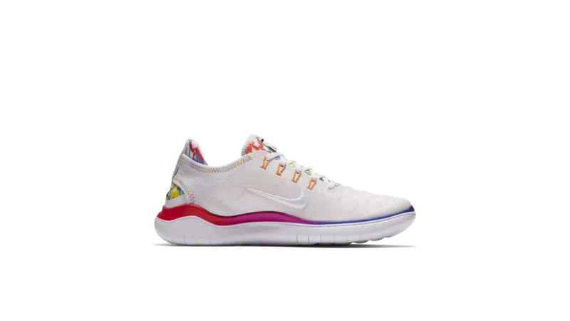 Nike Free RN 2018 Flabjacks (W) White/Fuchsia Blast-Dynamic Yellow-Black (AQ7509-100)