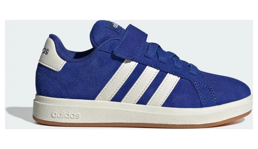 Adidas Grand Court 00s Kids Semi Lucid Blue / Off White / Gum (JH6180)