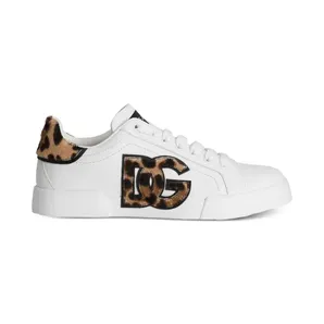 Dolce & Gabbana Dolce & Gabbana Portofino Light Strobel nappa kalfsleren “White” (CK2395A0225)