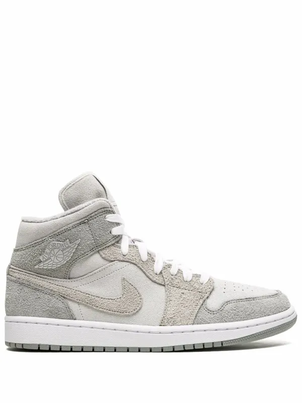 Jordan Air Jordan 1 Mid SE Grey Fleece sneakers – Grey (DO7139)