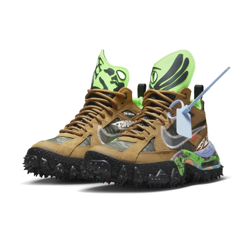 Nike Air Terra Forma x Off-White™️ Wheat/Black/Clear (DQ1615-700)