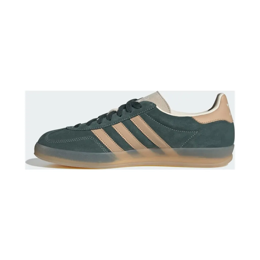 Adidas Gazelle Indoor Shadow Green / Warm Sandstone / Wonder White (JH5402)