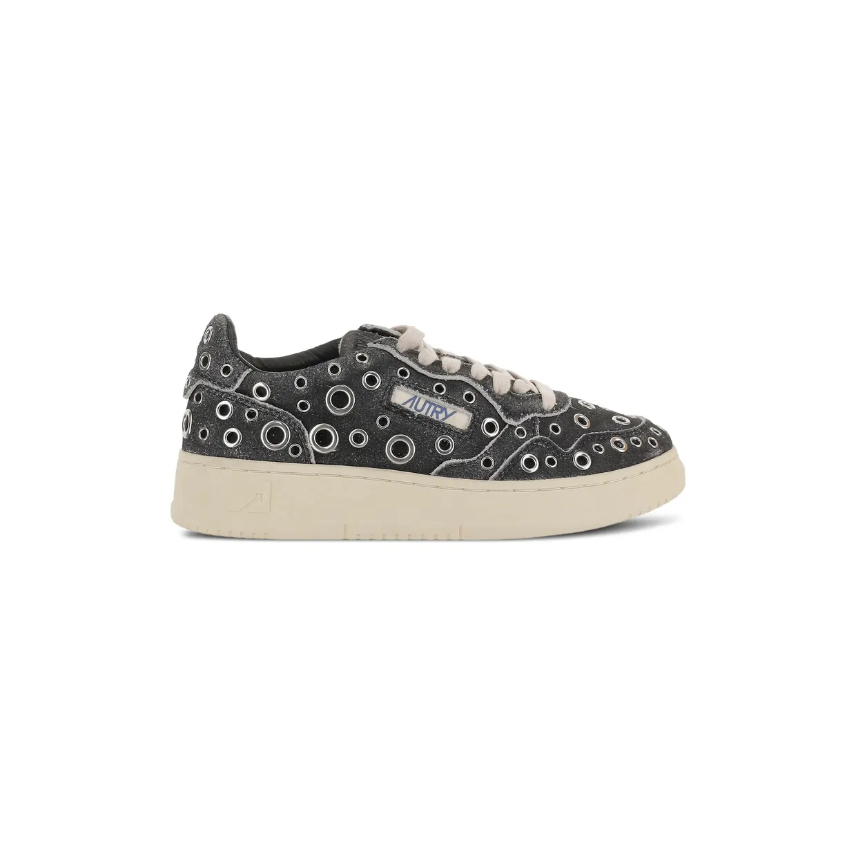 Autry Medalist Low Eyelet-embellished “Black” (AULW TF01)