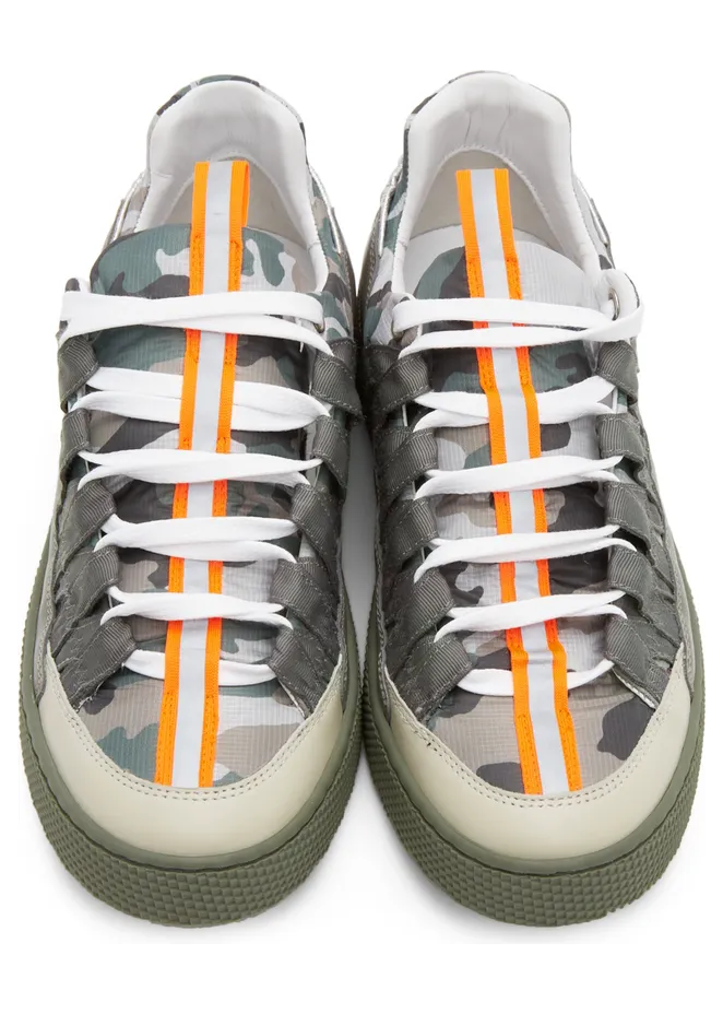Pierre Hardy Camo Victor Cruz Edition Low Sneakers (WX05) (5)