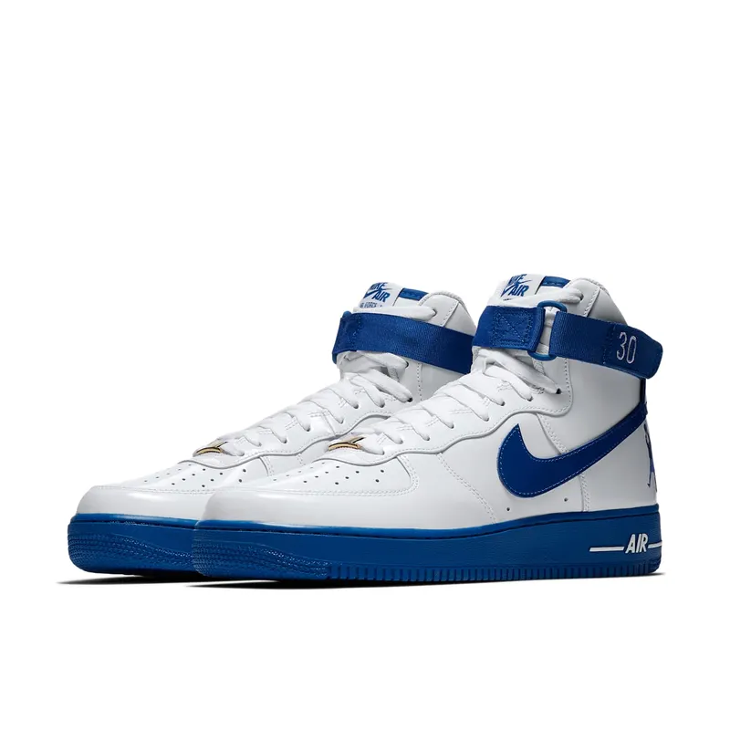 Nike Air Force 1 High Sheed Think 16 (Rude Awakening) White/Bluejay (AQ4229-100)