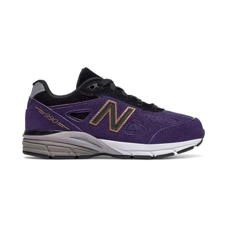 New Balance 990v4 GS “Dark Purple” (KJ990B4G)