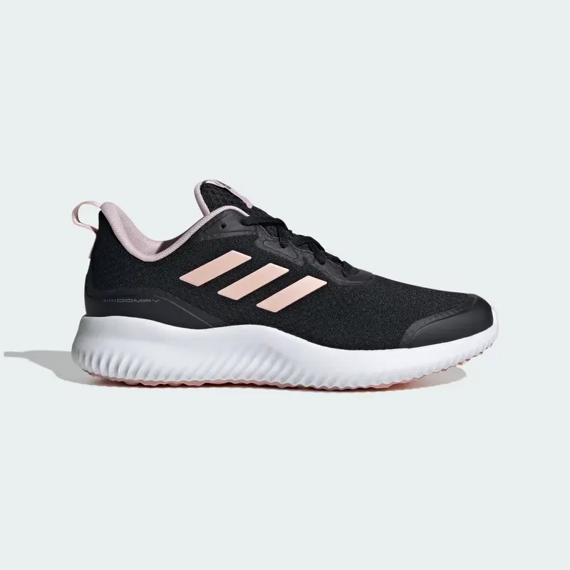 adidas Alphacomfy “Core Black / Cloud White / Clear Pink” (ID0352)