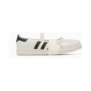 Jennie x adidas Superstar Square Ballet – “Off White / Core Black / Core White” (LB3786)
