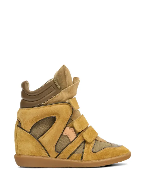 ISABEL MARANT Bekett Sneakers aus Wildleder – Nude (BK0010FDD2E03S)