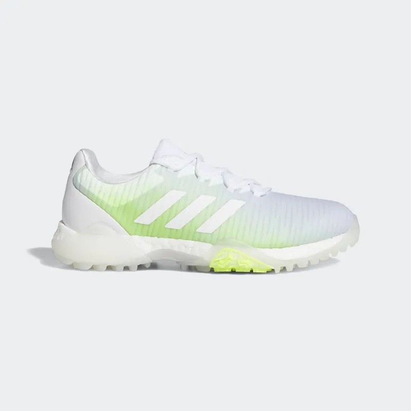 Adidas CodeChaos Golf Shoes Cloud White / Cloud White / Signal Green (EE9336)