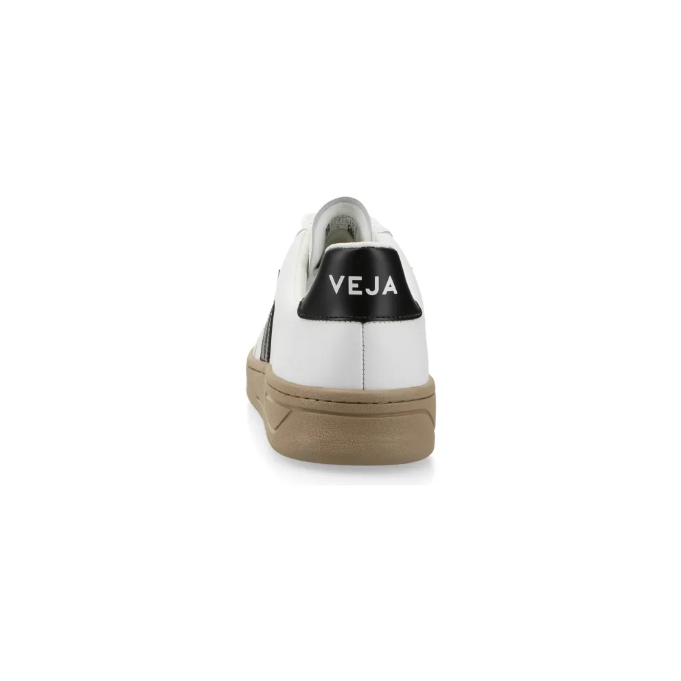 VEJA V-12 Leather (extra white / black / dune) – XD0203640