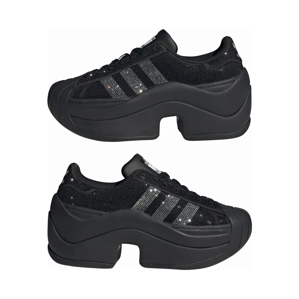 Adidas SUPERSTAR BOLD- Core Black / Silver Metallic / Cloud White (IH1663)