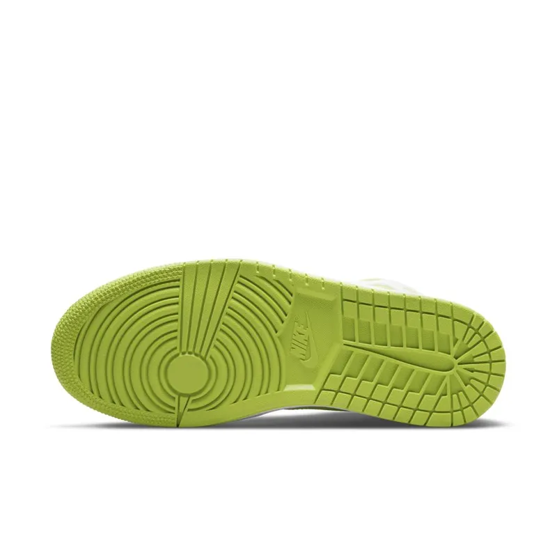 Jordan 1 Mid White Lime (W) (BQ6472-131)