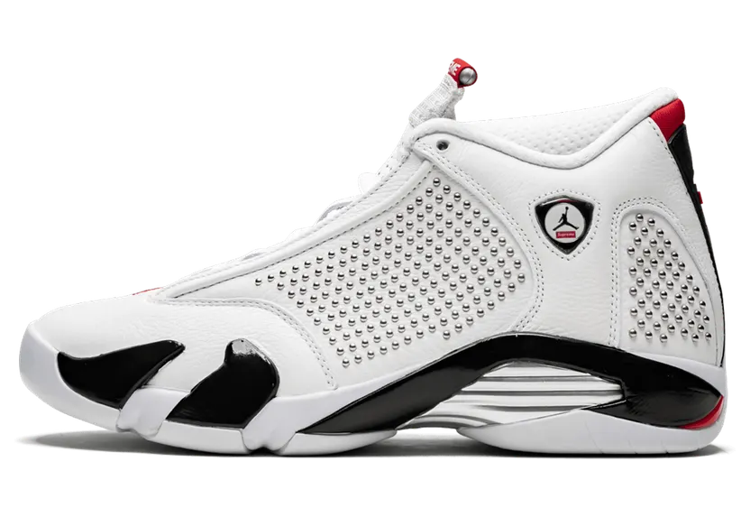 Air Jordan x Supreme Nike AJ XIV 14 White (2019) (BV7630-106)