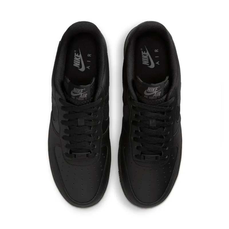 Nike Air Force 1 ’07 LV8 “Triple Black Ripstop” (IH4452-001)