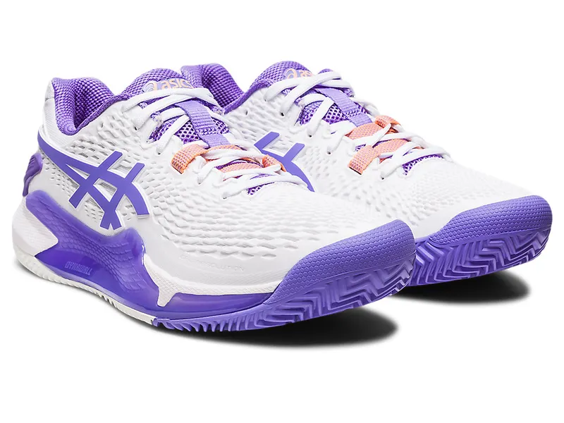 Asics GEL-RESOLUTION 9 CLAY White/Amethyst (1042A224.101)