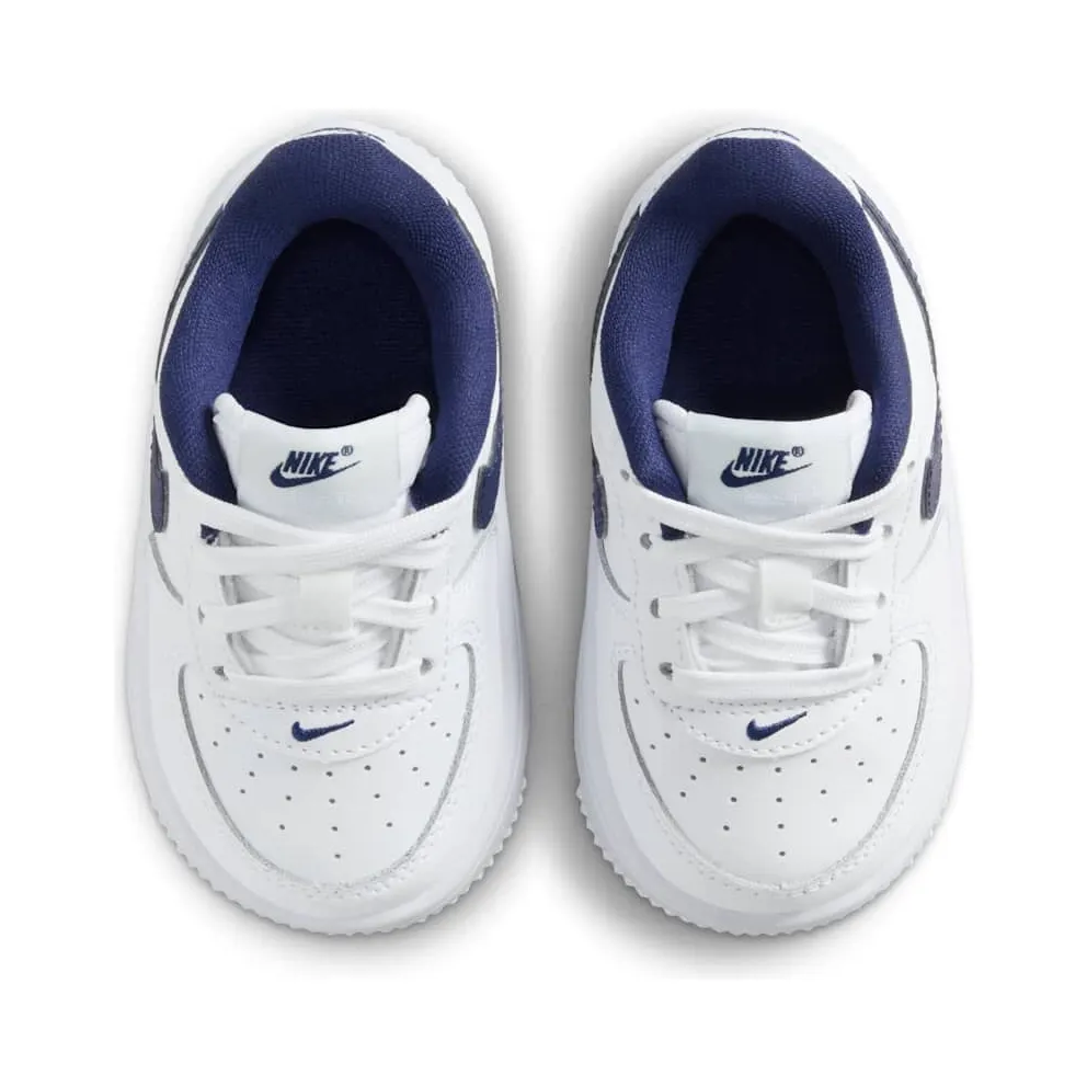 Nike Force 1 Low White Football Grey Midnight Navy (IF1674-103)
