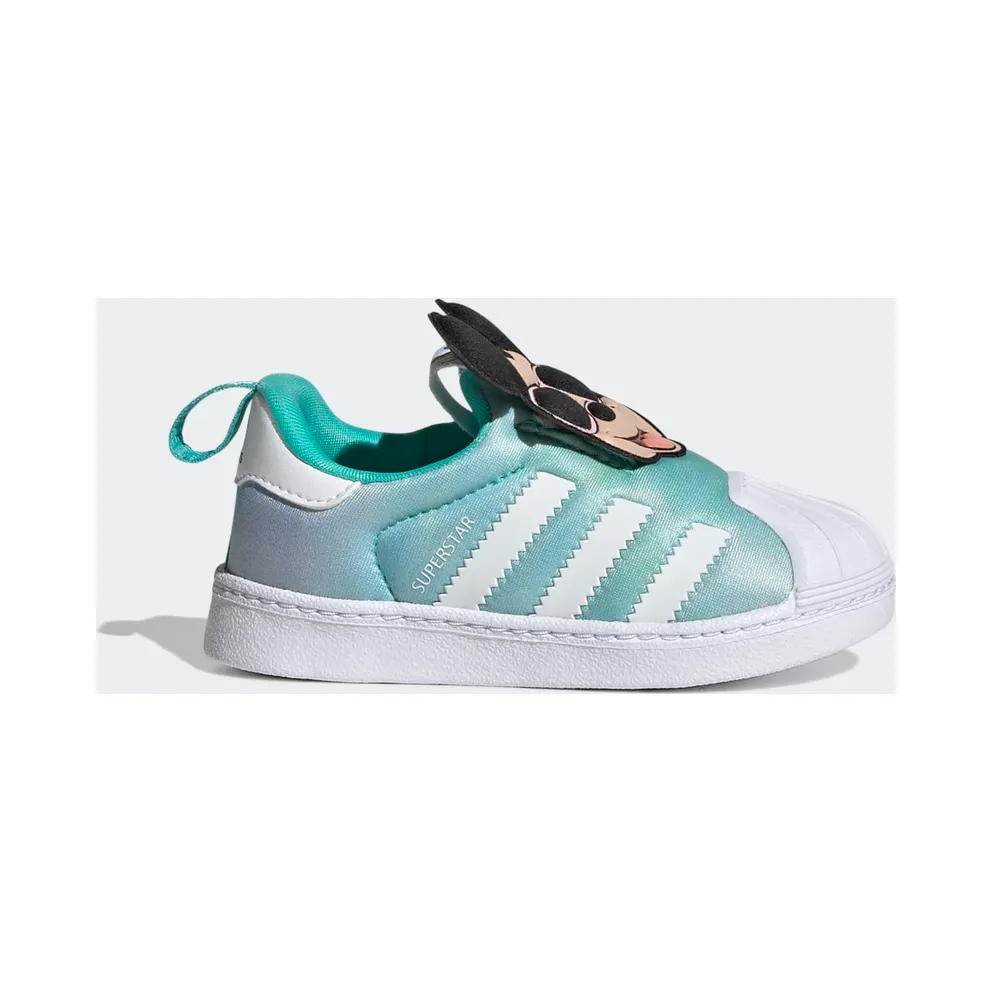 adidas Disney Superstar 360 Schuh Semi Mint Rush / Core Black / Cloud White (GY9151)