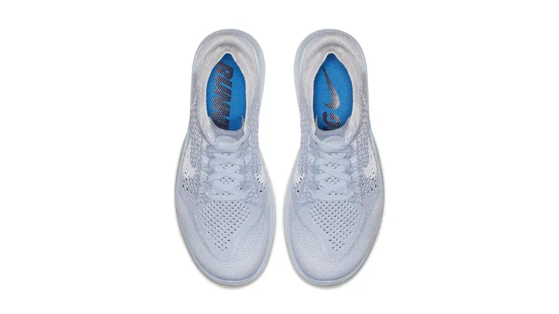 Nike Free RN Flyknit 2018 Hydrogen Blue (W) Hydrogen Blue/White-White (942839-402)