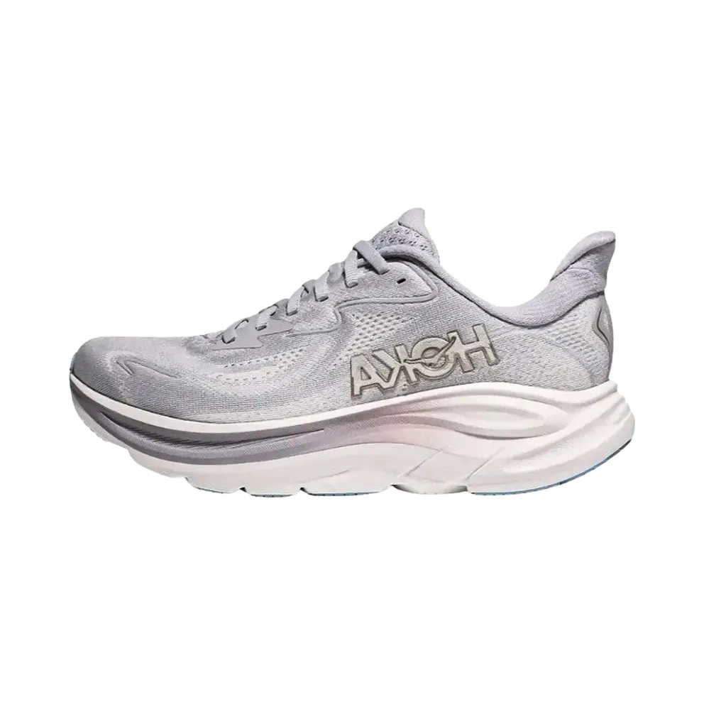 Hoka Clifton 10 Womens “Ash Grey / Foggy Grey” (1162031-AYF)