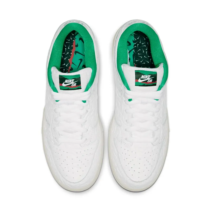 Nike SB x Ben-G Dunk Low OG White Green (2019) (CU3846-100)