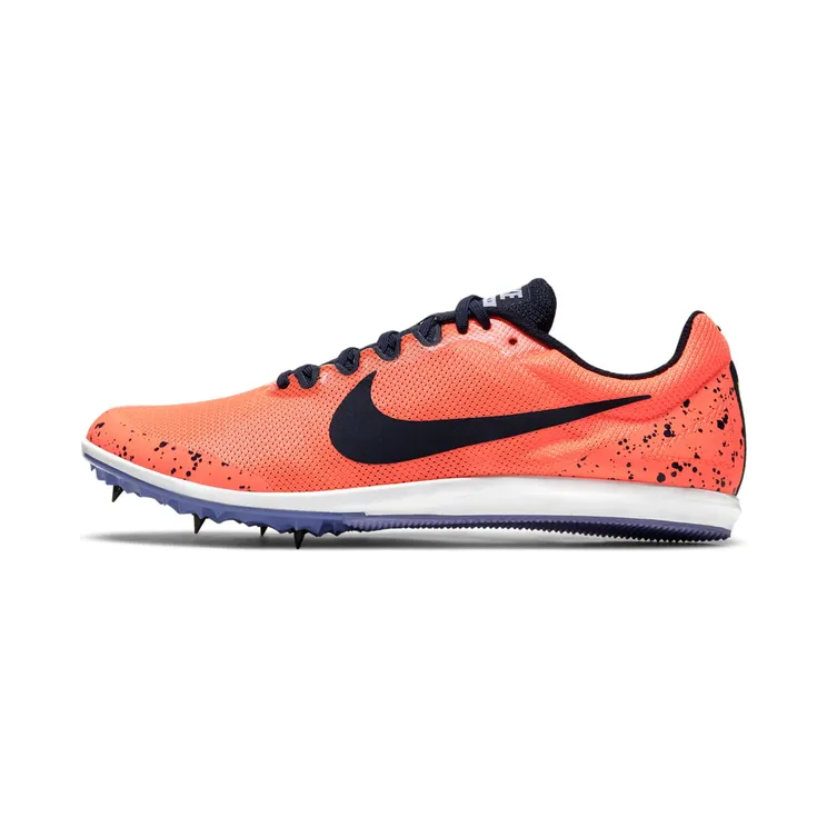 Nike Zoom Rival D 10 Track spike () Pink “Bright Mango / Purple Pulse / White / Blackened Blue” (907566-800)