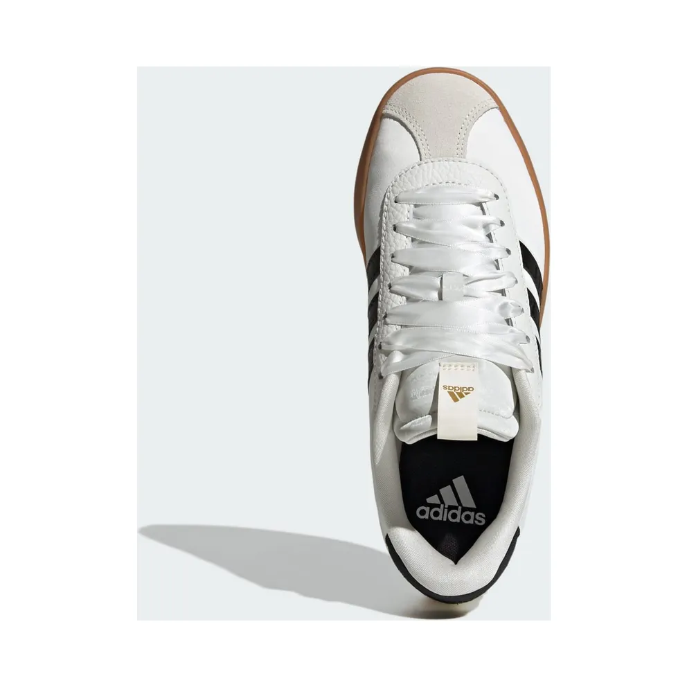 adidas VL Court 3.0 Core White Core Black Gold Metallic (JR8674)