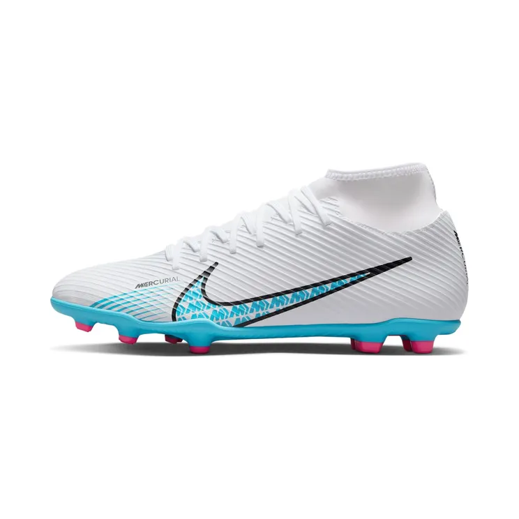 Nike Mercurial Superfly 9 Club MG Blast Pack “White / Pink Blast / Baltic Blue” (DJ5961-146)